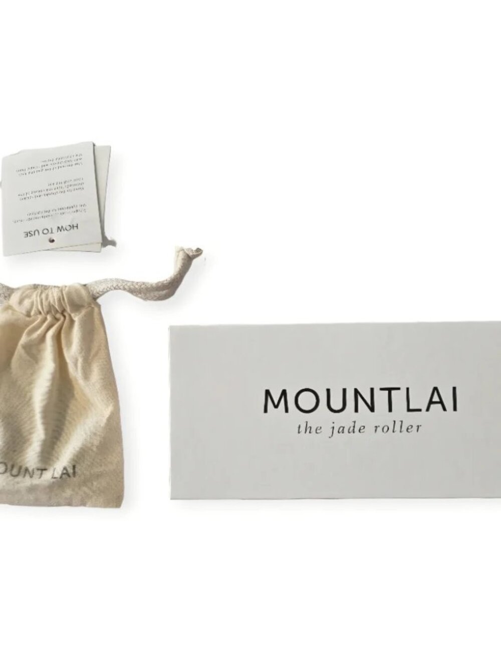 Mount Lai Jade Facial Roller and Gua Sha Tool Set - Picture 2 of 6